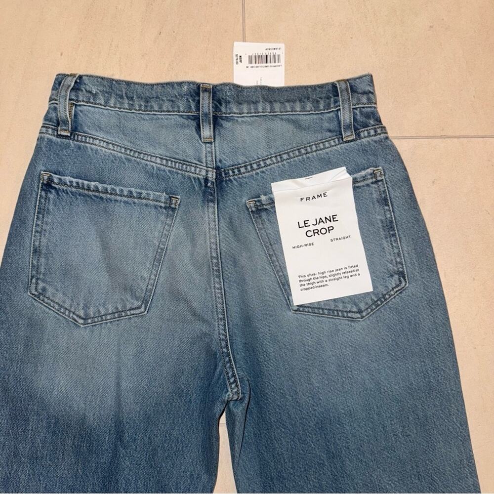 Frame Denim Le Jane Straight-Leg Ankle
Jeans - Varsity Blues Modern Chew 26 - Picture 6 of 8
